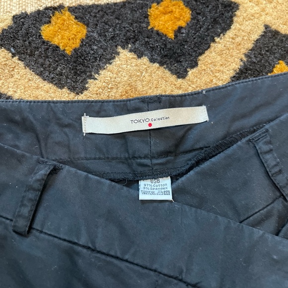 Tokyo Collection Women’s Bermuda Shorts Size 8 Black - Picture 2 of 3